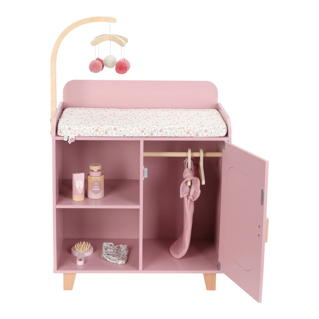Little Dutch Baby Doll Changing Table – Soft Flowers