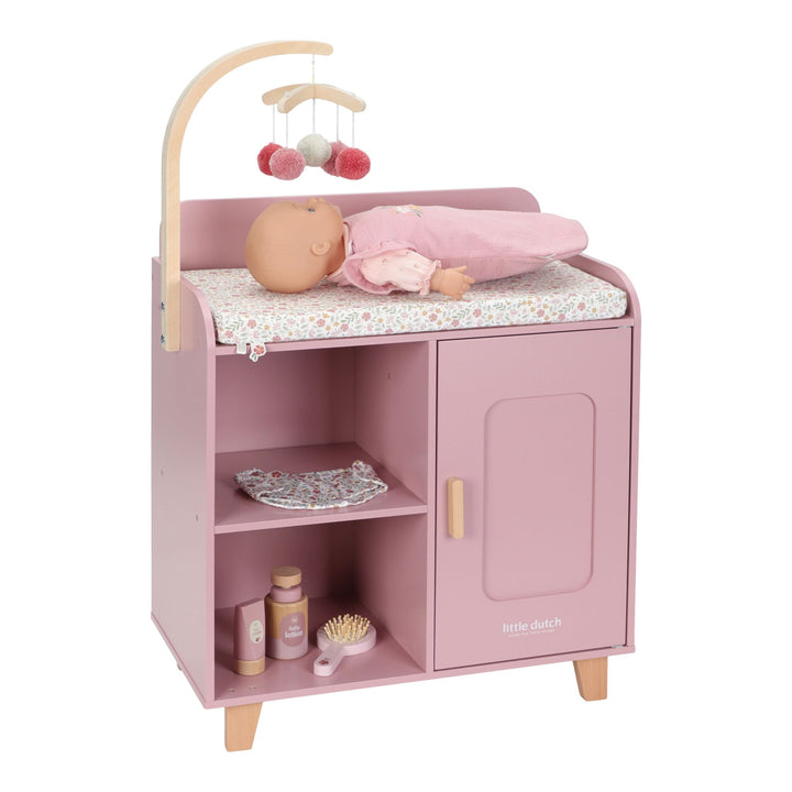 Little Dutch Baby Doll Changing Table – Soft Flowers