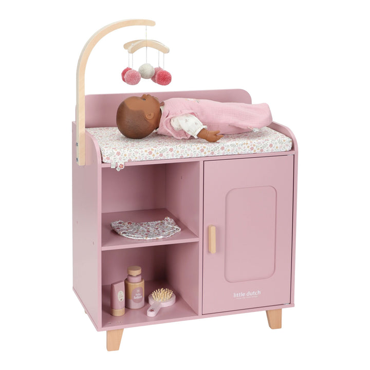 Little Dutch Baby Doll Changing Table – Soft Flowers