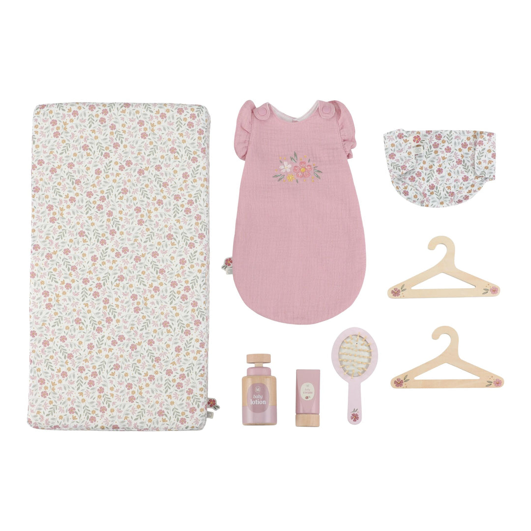 Little Dutch Baby Doll Changing Table – Soft Flowers