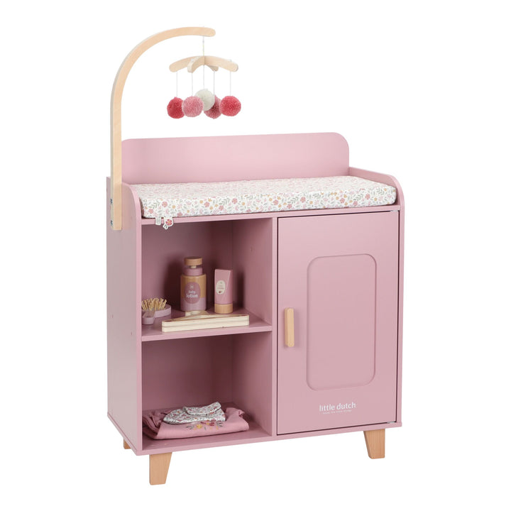 Little Dutch Baby Doll Changing Table – Soft Flowers
