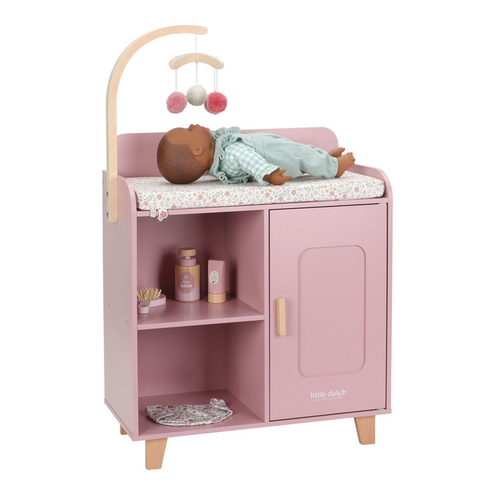 Little Dutch Baby Doll Changing Table – Soft Flowers