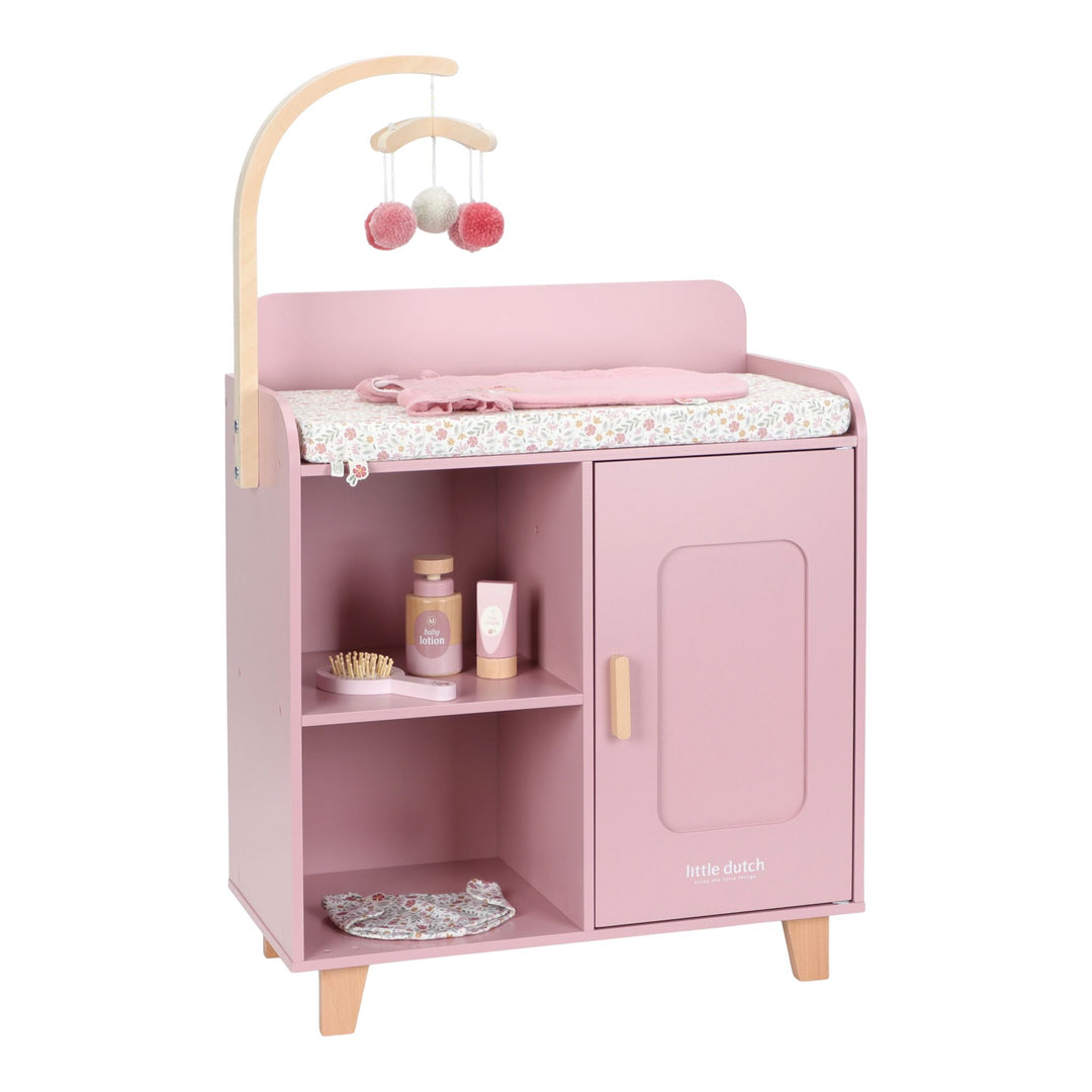 Little Dutch Baby Doll Changing Table – Soft Flowers