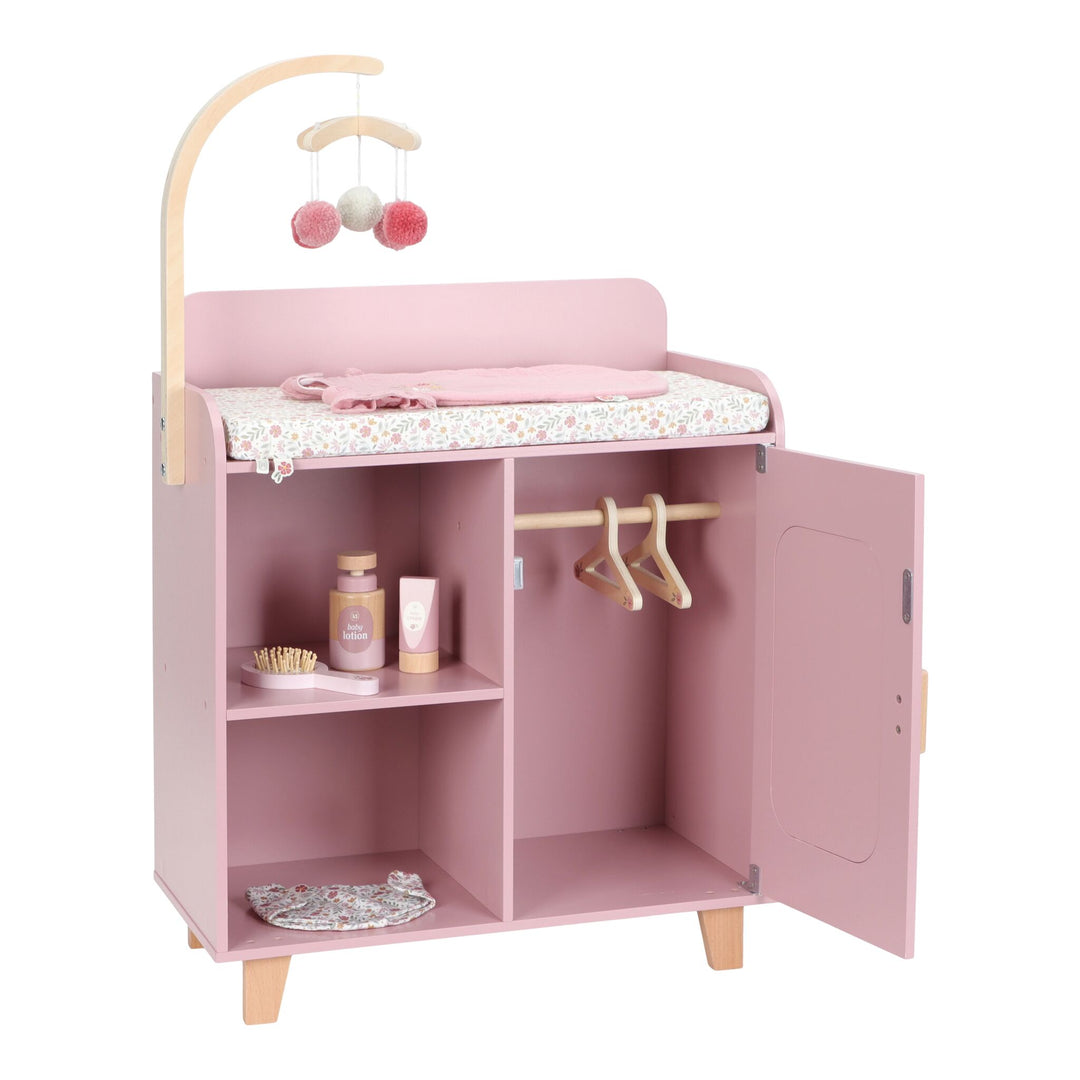 Little Dutch Baby Doll Changing Table – Soft Flowers