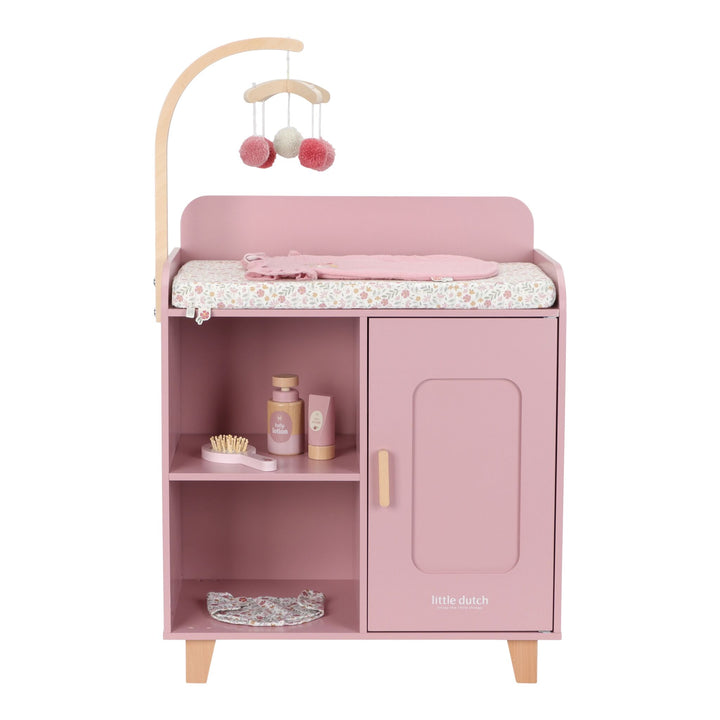 Little Dutch Baby Doll Changing Table – Soft Flowers