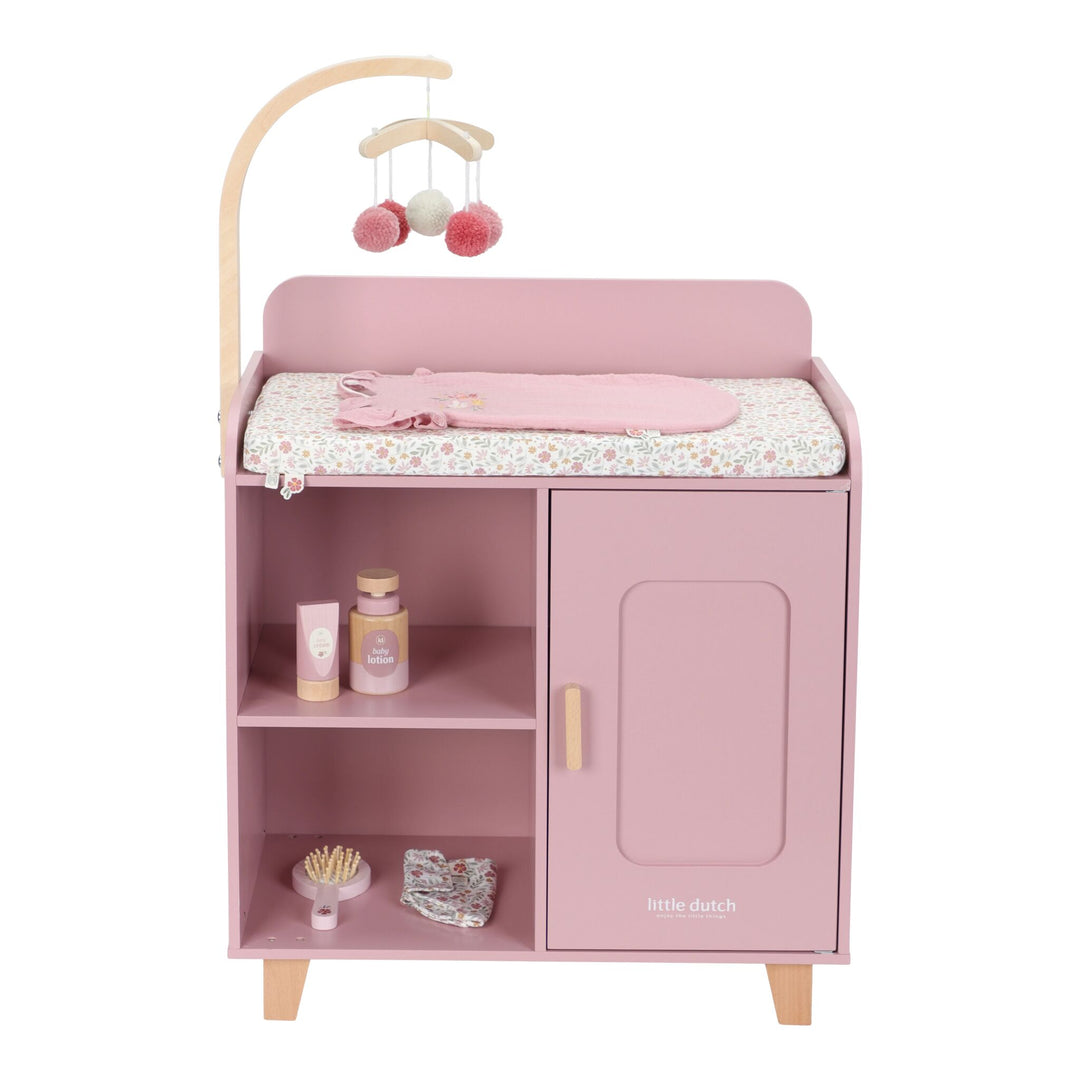 Little Dutch Baby Doll Changing Table – Soft Flowers