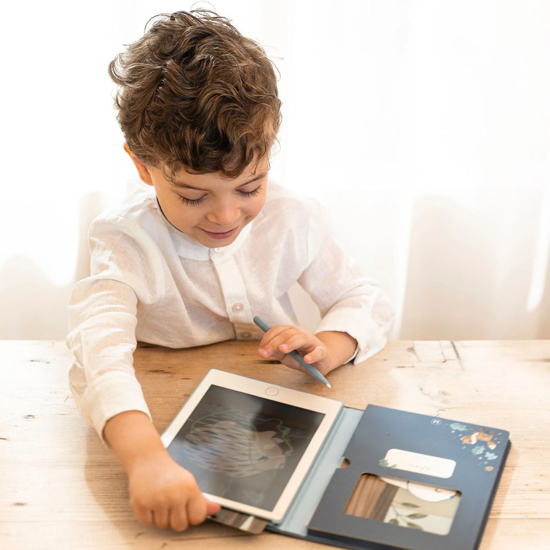 Little Dutch Forest Friends Drawing Tablet – Blue