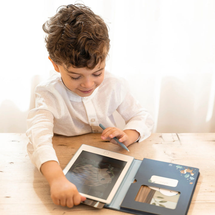 Little Dutch Forest Friends Drawing Tablet – Blue
