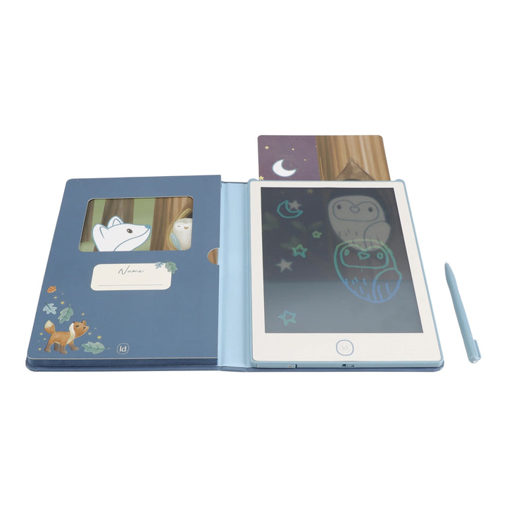 Little Dutch Forest Friends Drawing Tablet – Blue