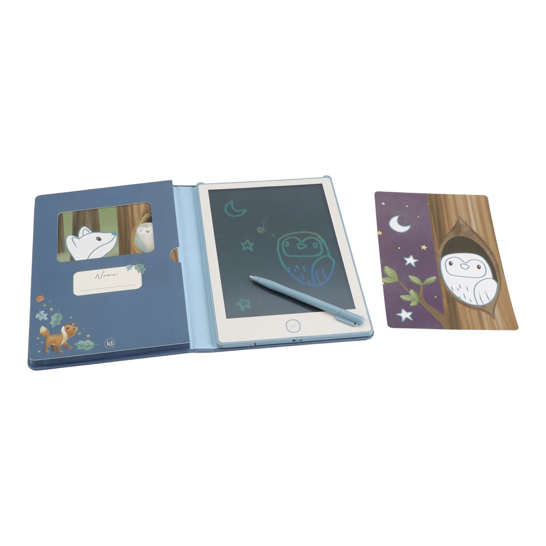 Little Dutch Forest Friends Drawing Tablet – Blue