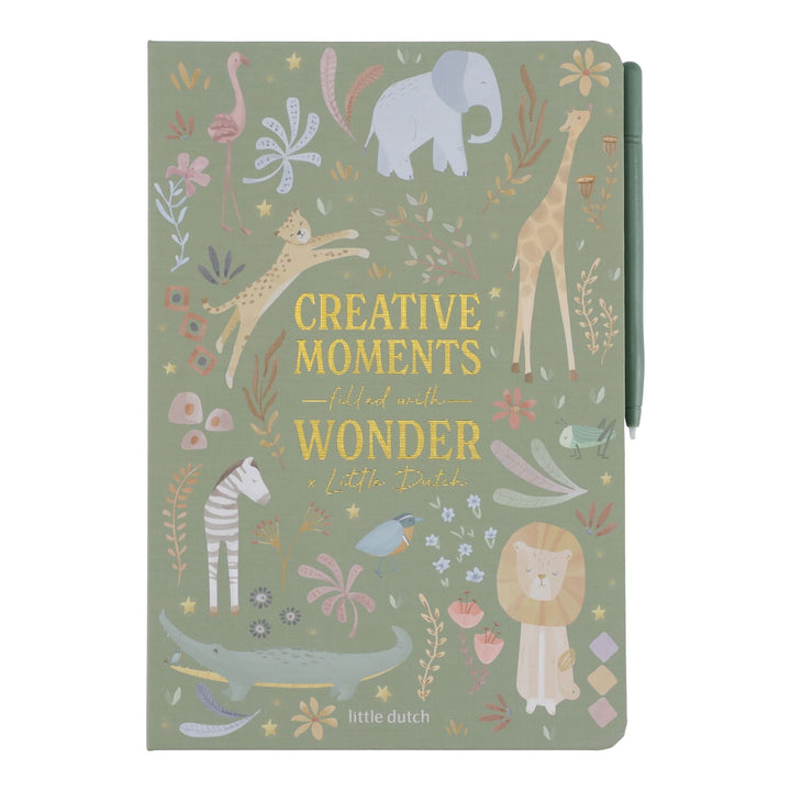 Little Dutch Safari Friends Drawing Tablet – Green