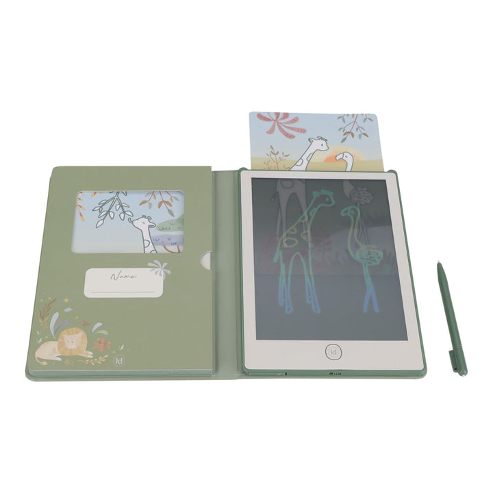 Little Dutch Safari Friends Drawing Tablet – Green