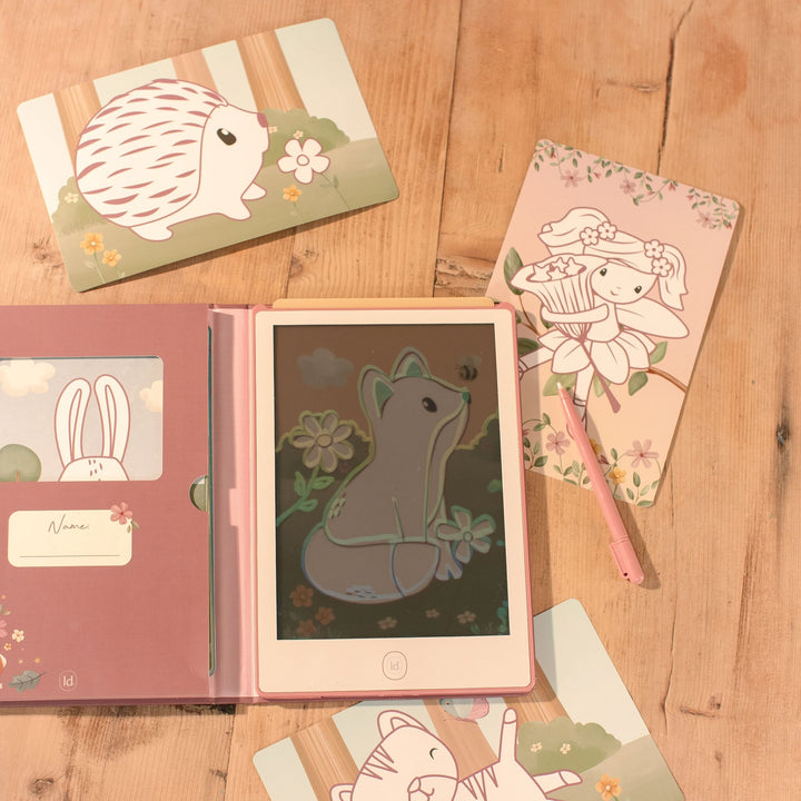 Little Dutch Fairy Garden Drawing Tablet – Pink