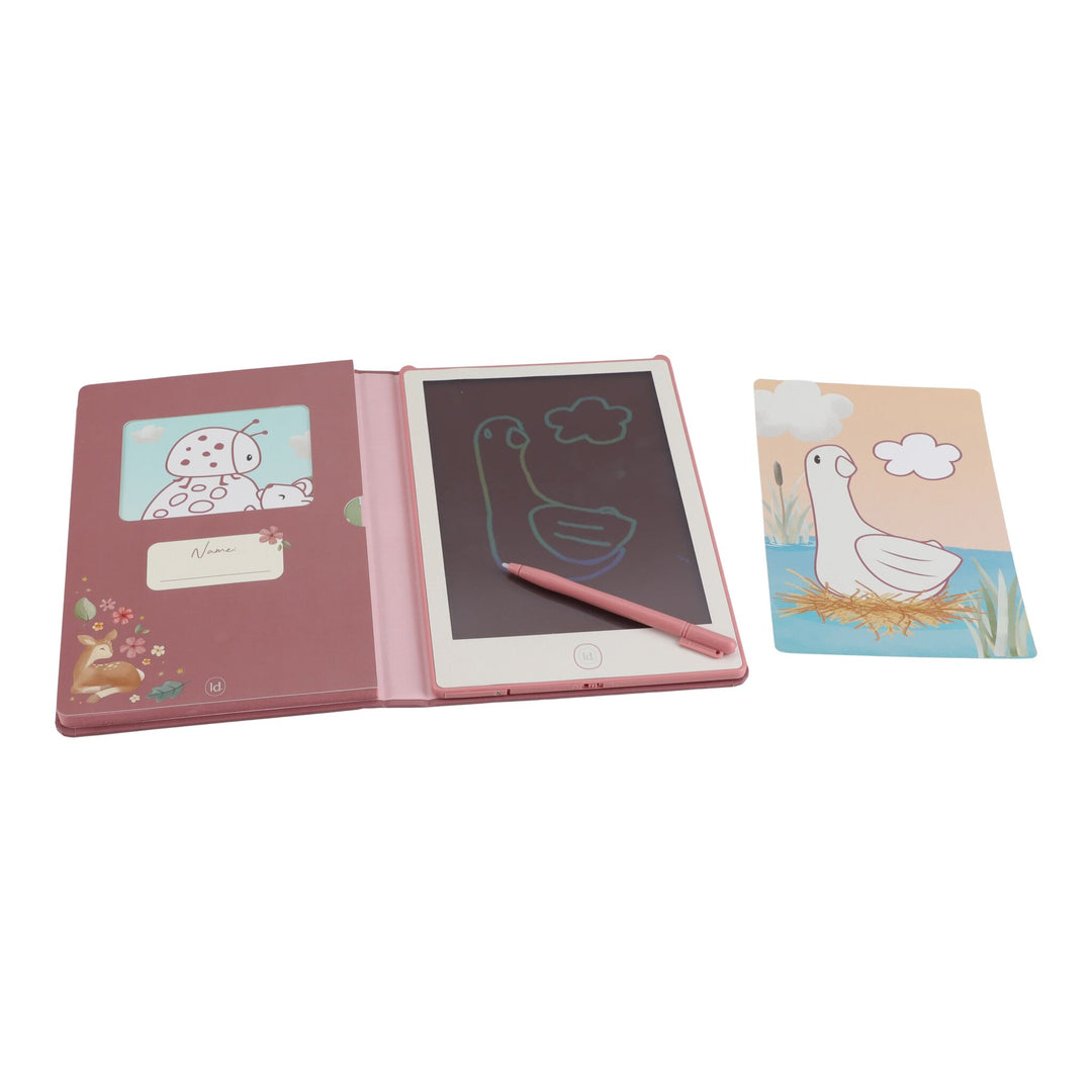 Little Dutch Fairy Garden Drawing Tablet – Pink
