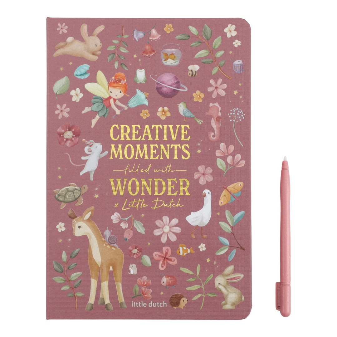Little Dutch Fairy Garden Drawing Tablet – Pink