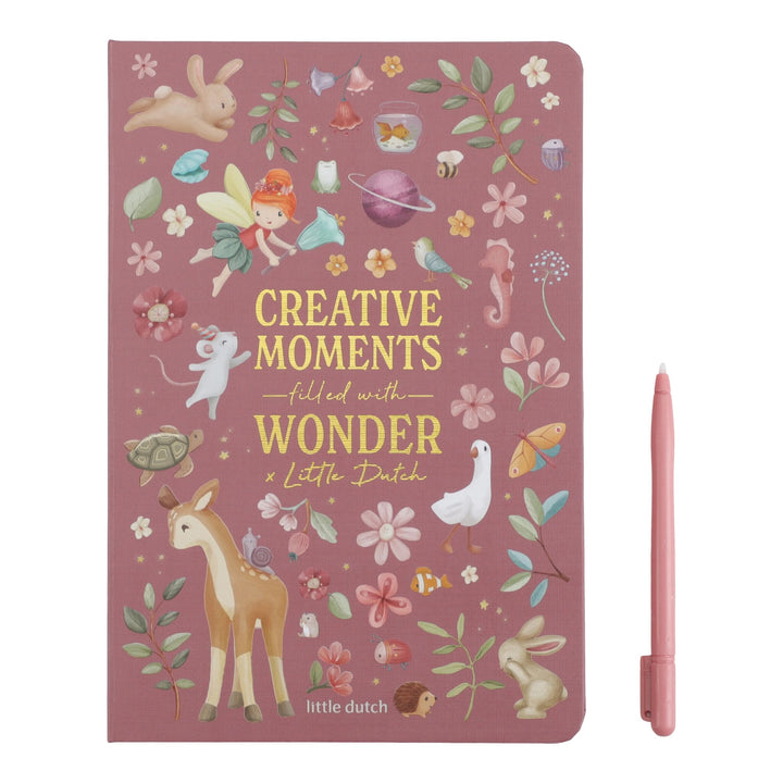 Little Dutch Fairy Garden Drawing Tablet – Pink