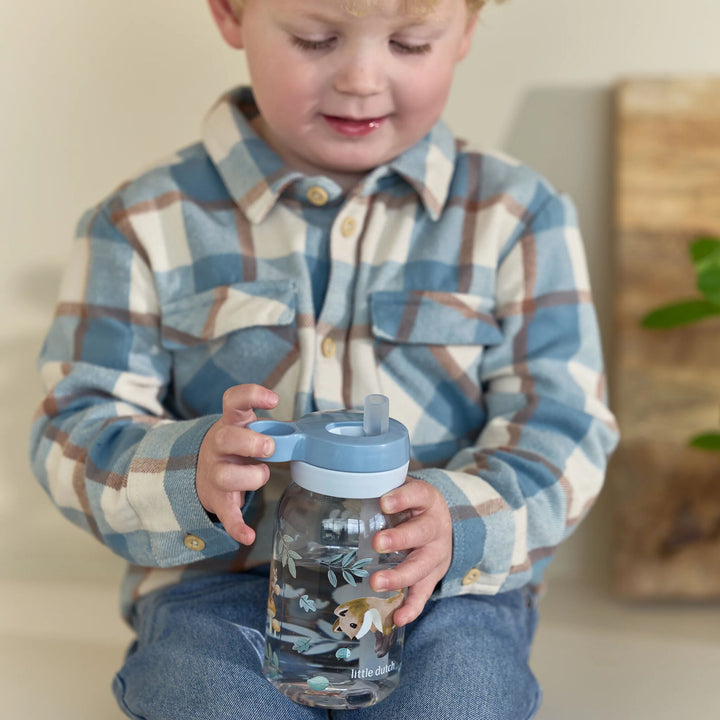 Little Dutch x Mepal Drinking Bottle with Straw – Forest Friends