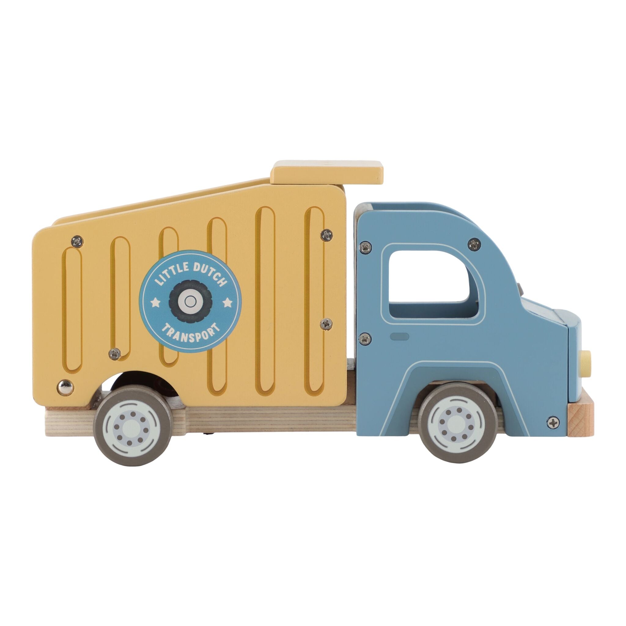 Little Dutch Wooden Dump Truck Playset