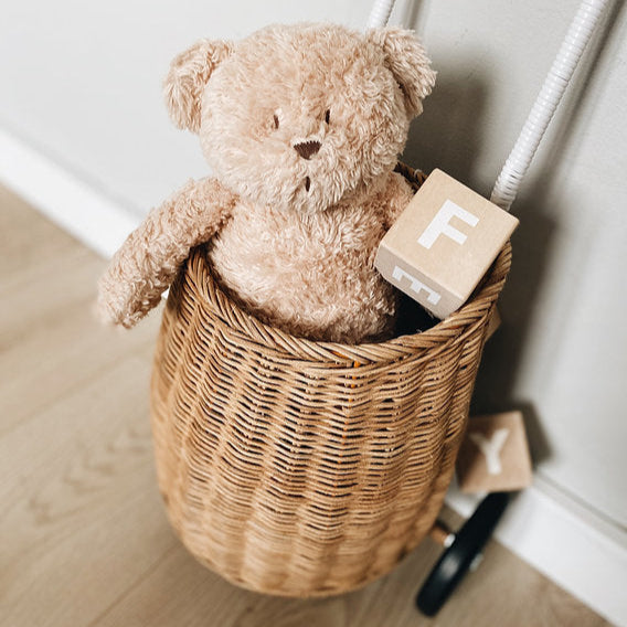 Moonie® Organic Humming Bear with Lamp – Rose