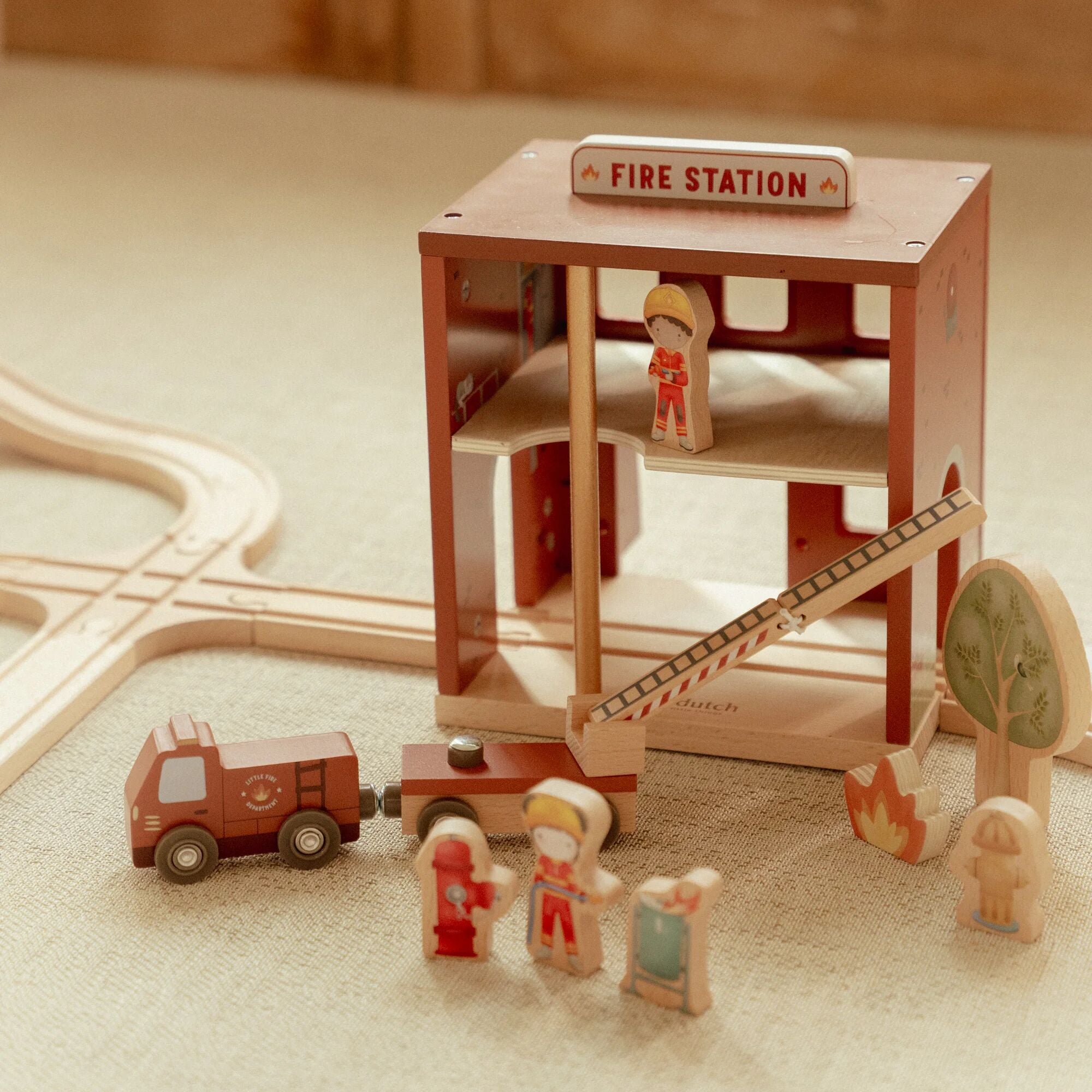 Little Dutch Fire Station Playset