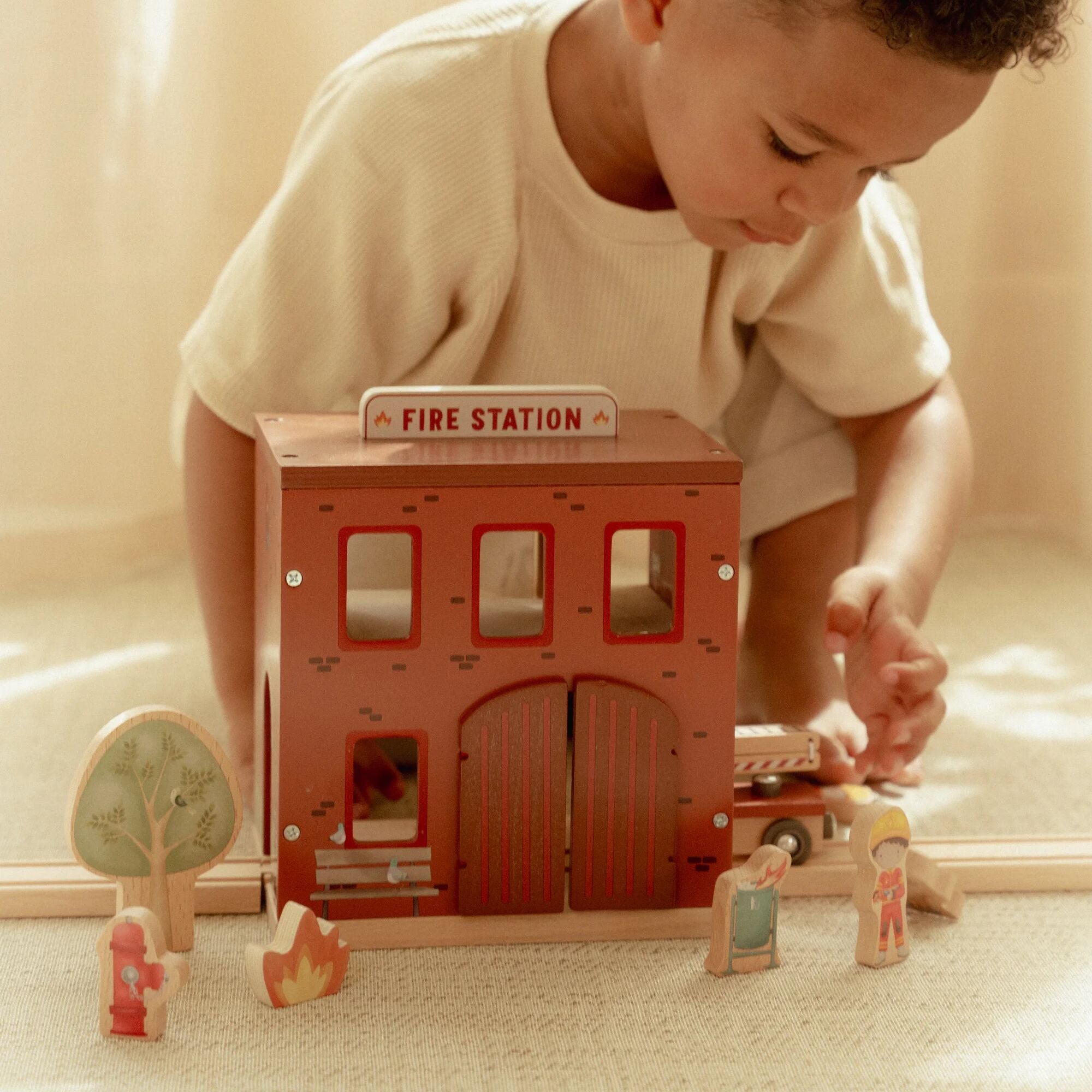 Little Dutch Fire Station Playset
