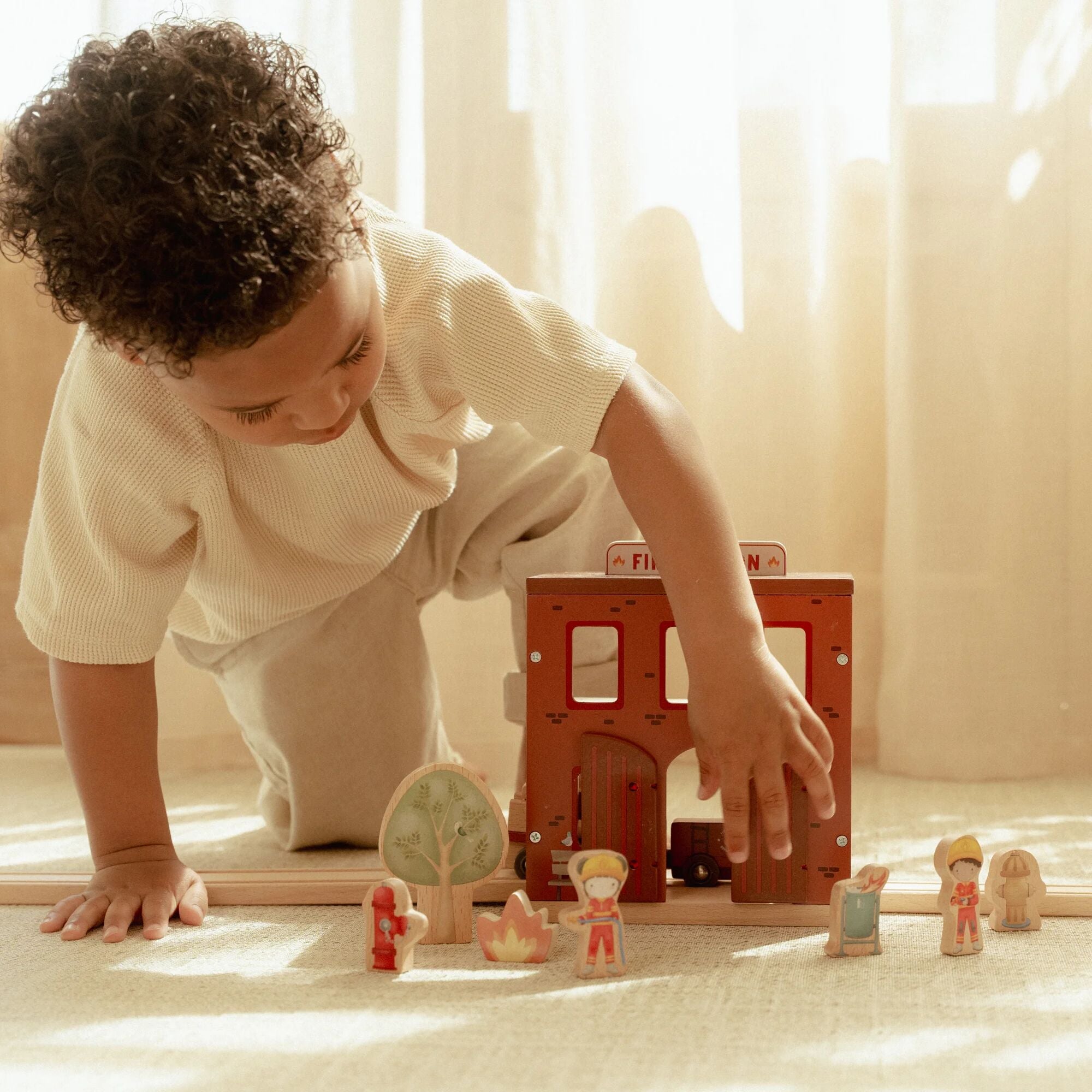 Little Dutch Fire Station Playset