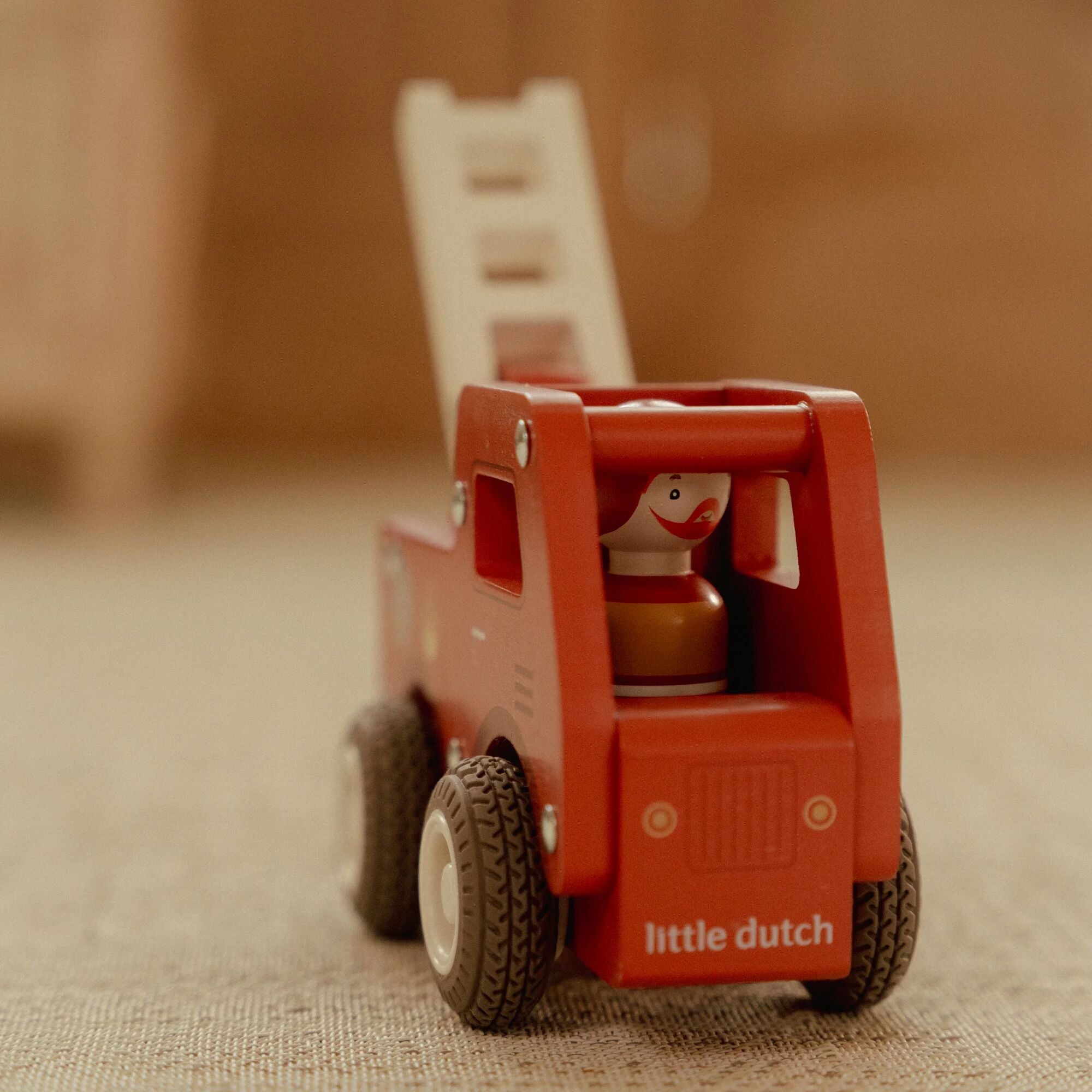 Little Dutch Wooden Fire Truck