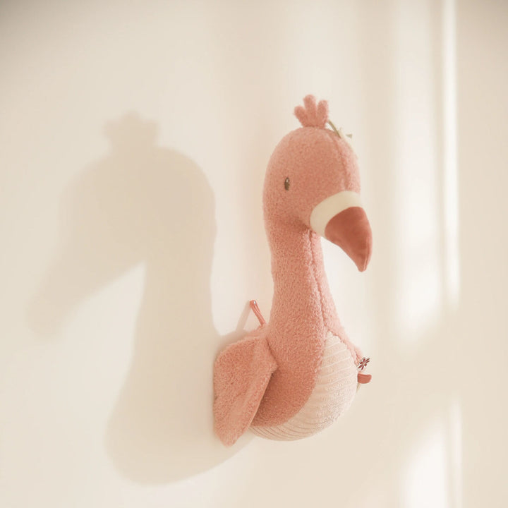 Little Dutch Safari Friends Animal Head – Flamingo