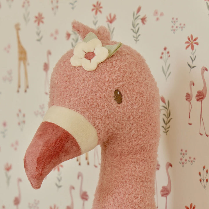 Little Dutch Safari Friends Animal Head – Flamingo