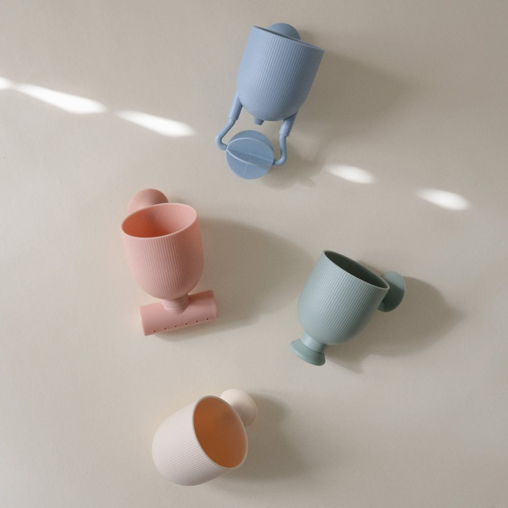 Mushie Bath Play Set – Pour & Play