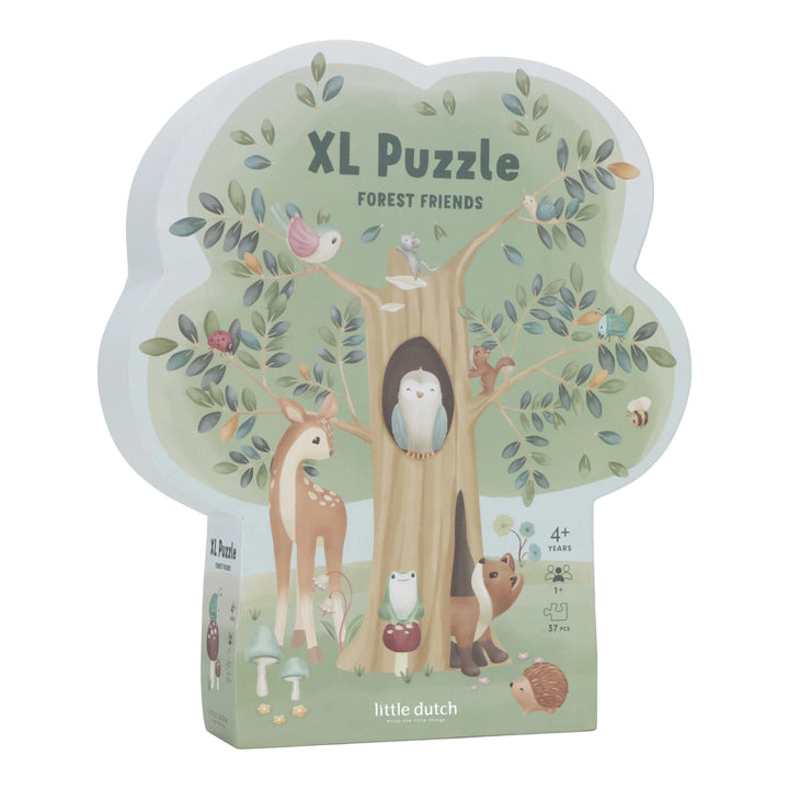Little Dutch Floor Puzzle – Forest Friends (37 Piece)