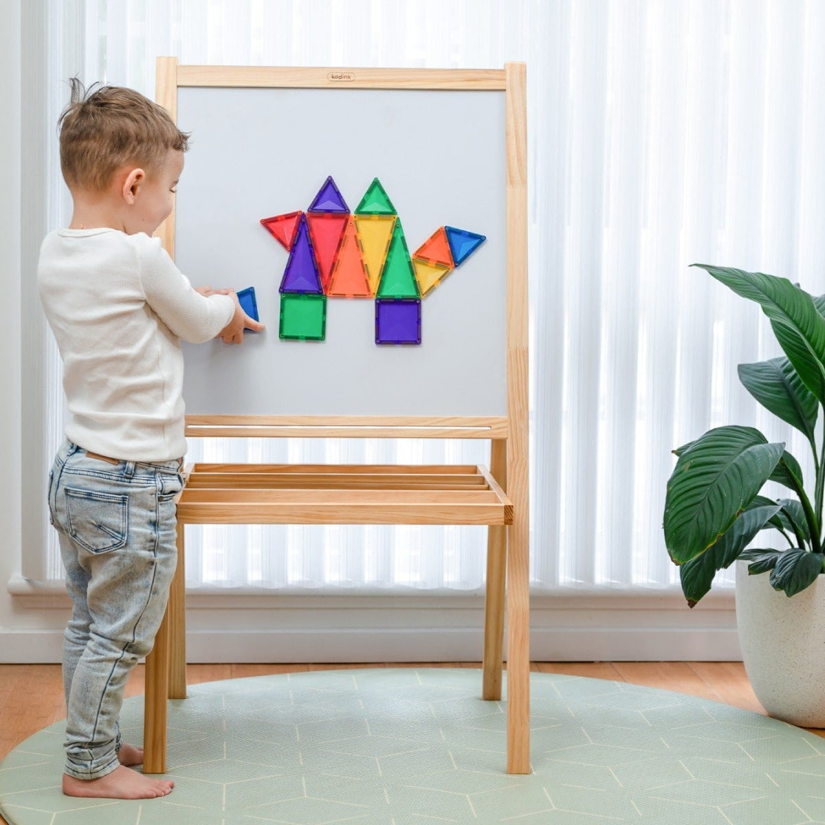 Connetix Tiles Magnetic Building Tiles Rainbow Mini Pack – 24 Piece