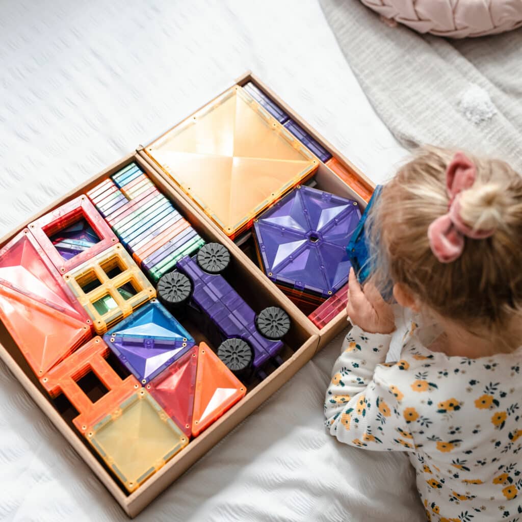 Connetix Tiles Magnetic Building Tiles Rainbow Mega Pack – 212 Piece
