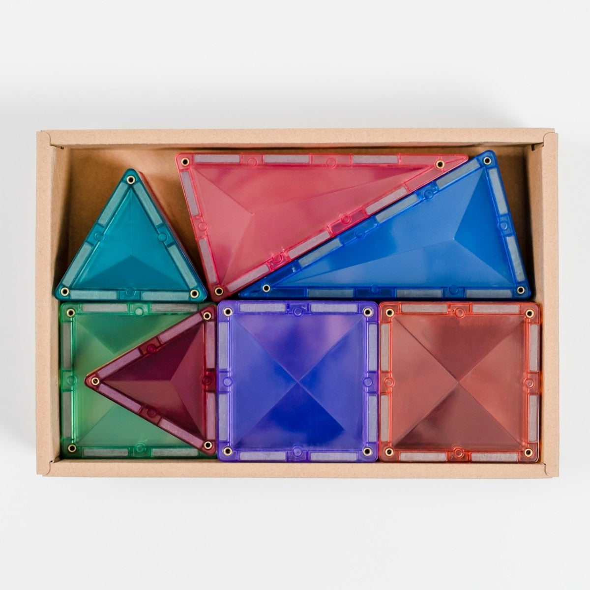 Connetix Tiles Magnetic Building Tiles Pastel Mini Pack – 32 Piece