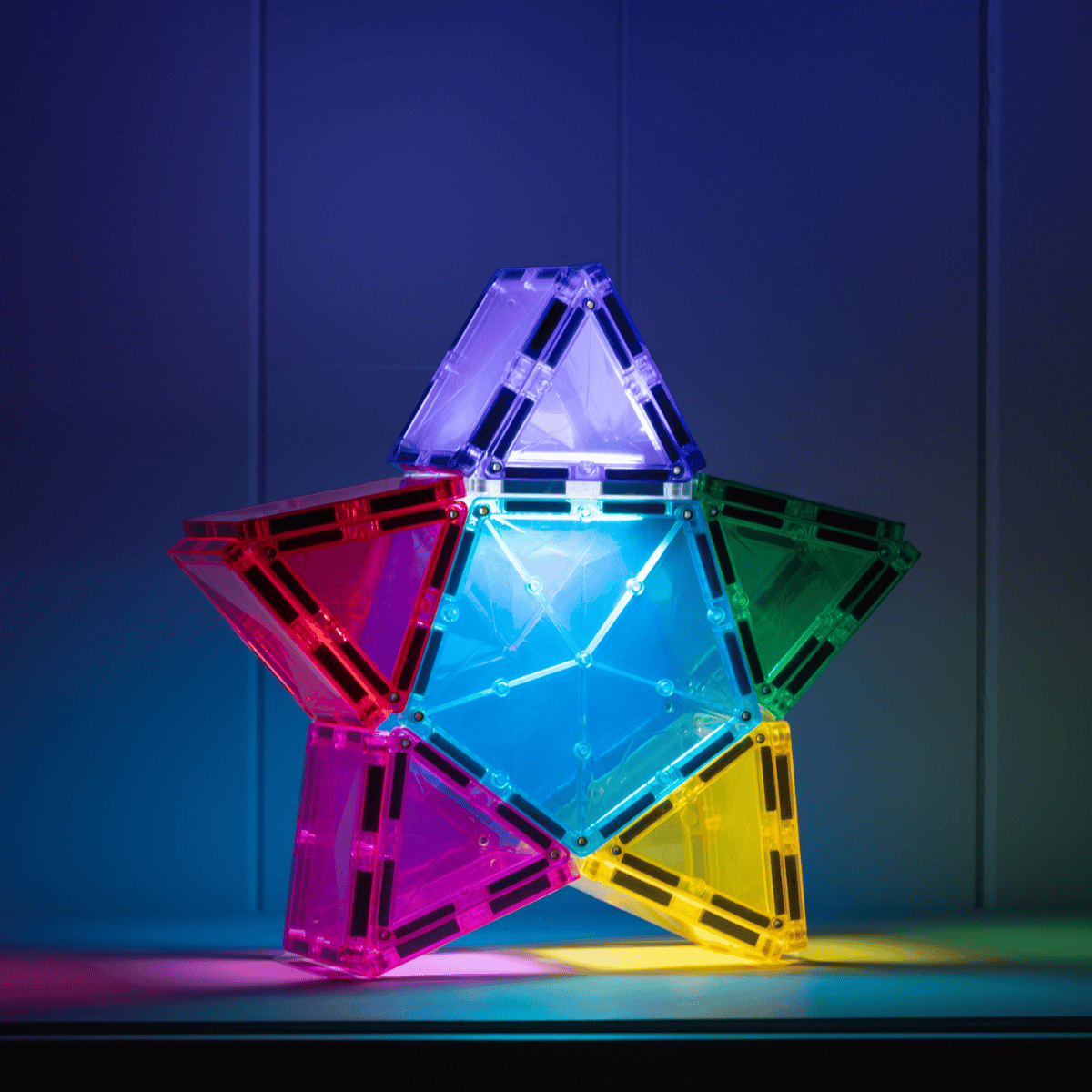 Connetix Tiles Magnetic Building Tiles Star Light Pack – 28 Piece