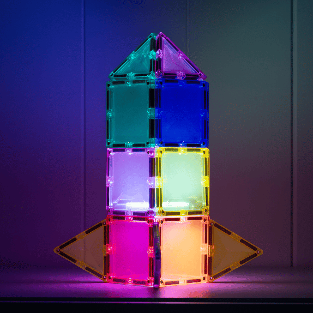 Connetix Tiles Magnetic Building Tiles Star Light Pack – 28 Piece
