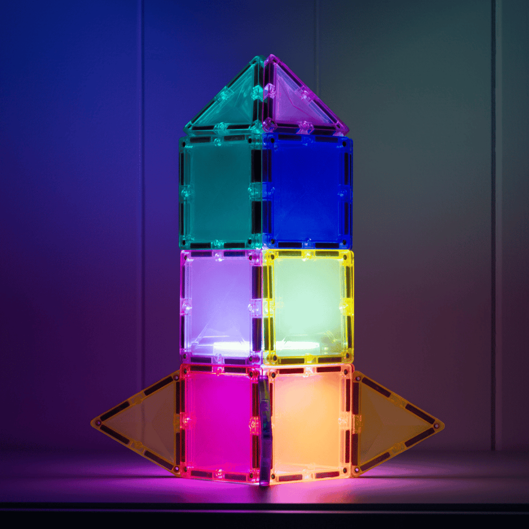 Connetix Tiles Magnetic Building Tiles Star Light Pack – 28 Piece