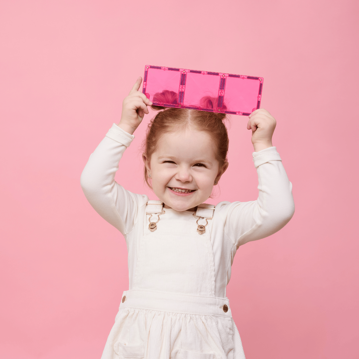 Connetix Tiles Magnetic Building Tiles Pink Charity Pack – 20 Piece