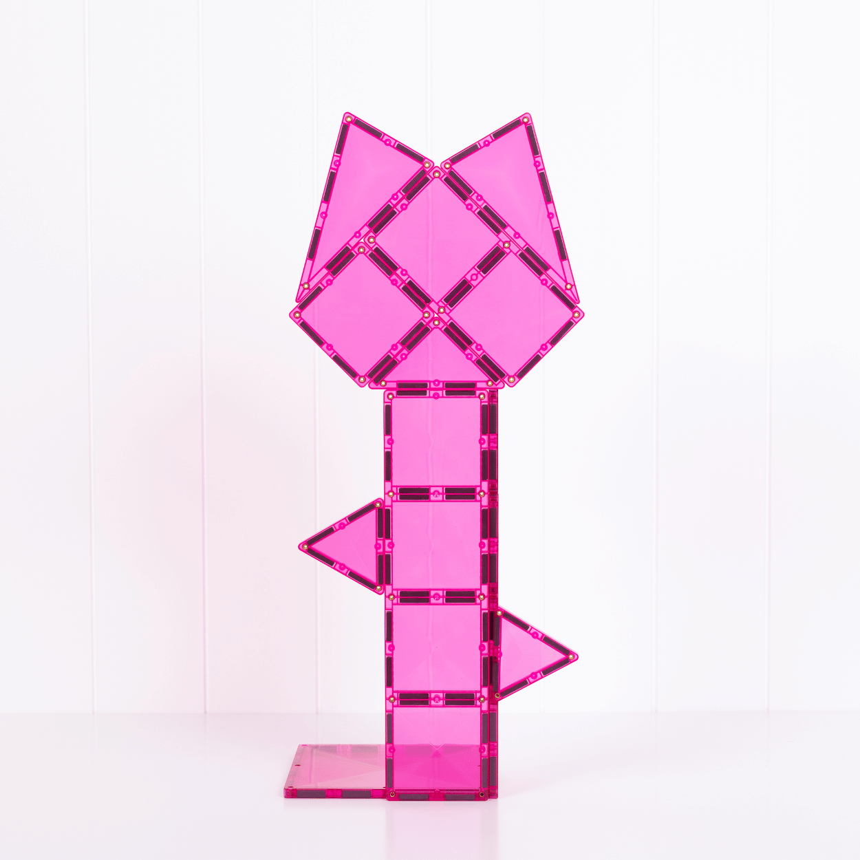 Connetix Tiles Magnetic Building Tiles Pink Charity Pack – 20 Piece