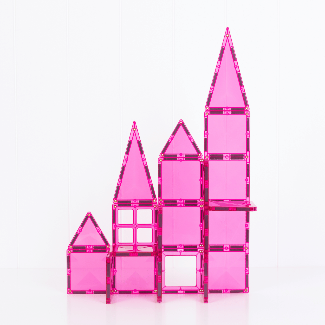 Connetix Tiles Magnetic Building Tiles Pink Charity Pack – 20 Piece