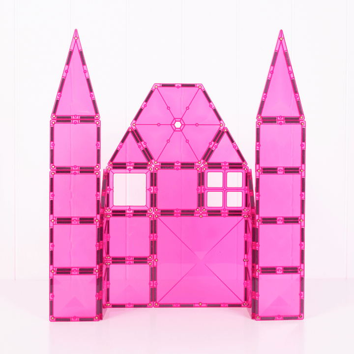 Connetix Tiles Magnetic Building Tiles Pink Charity Pack – 20 Piece