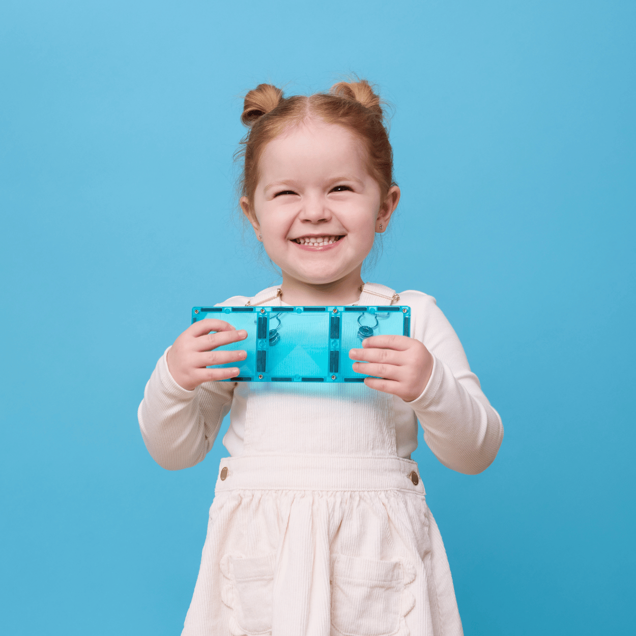 Connetix Tiles Magnetic Building Tiles Teal Charity Pack – 20 Piece