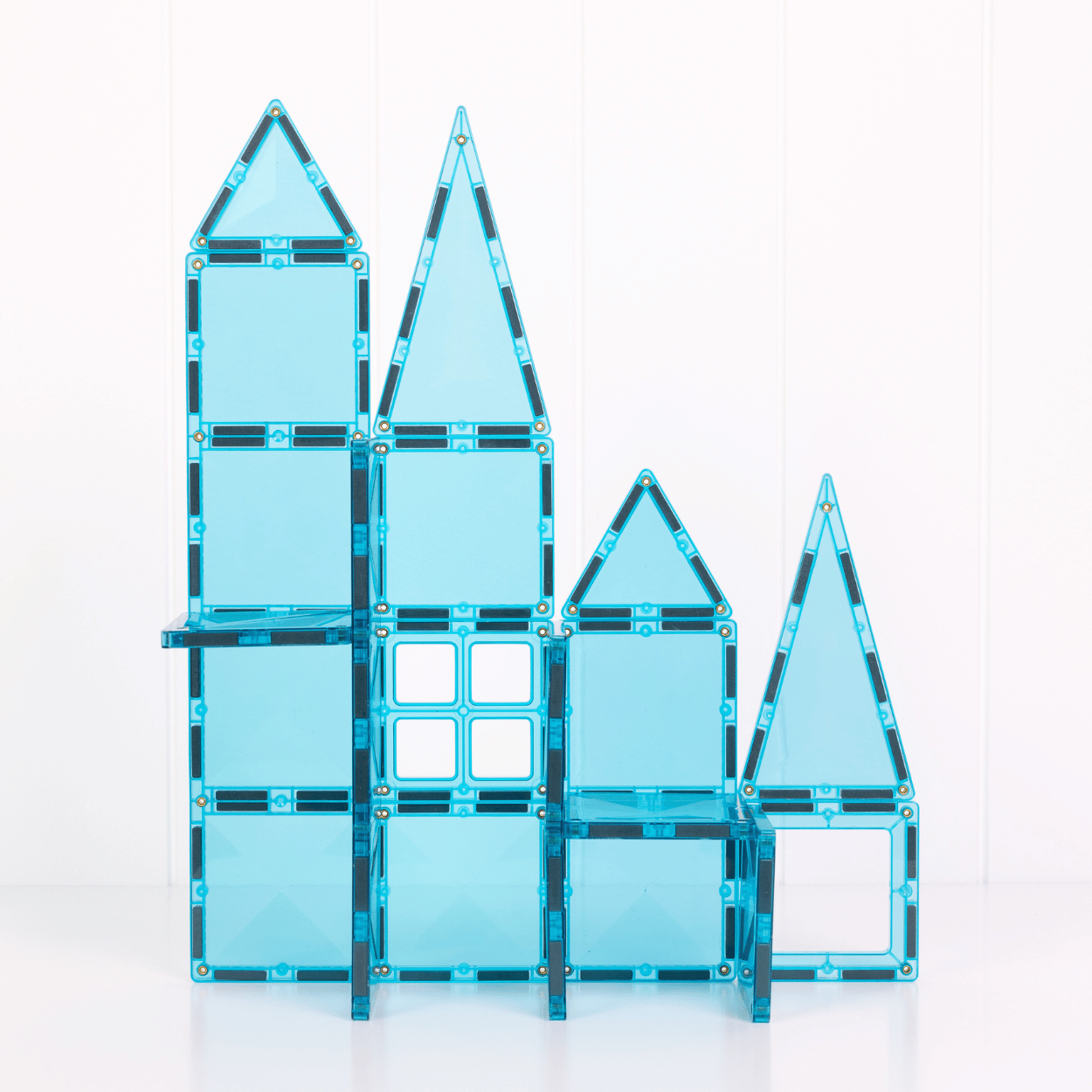 Connetix Tiles Magnetic Building Tiles Teal Charity Pack – 20 Piece