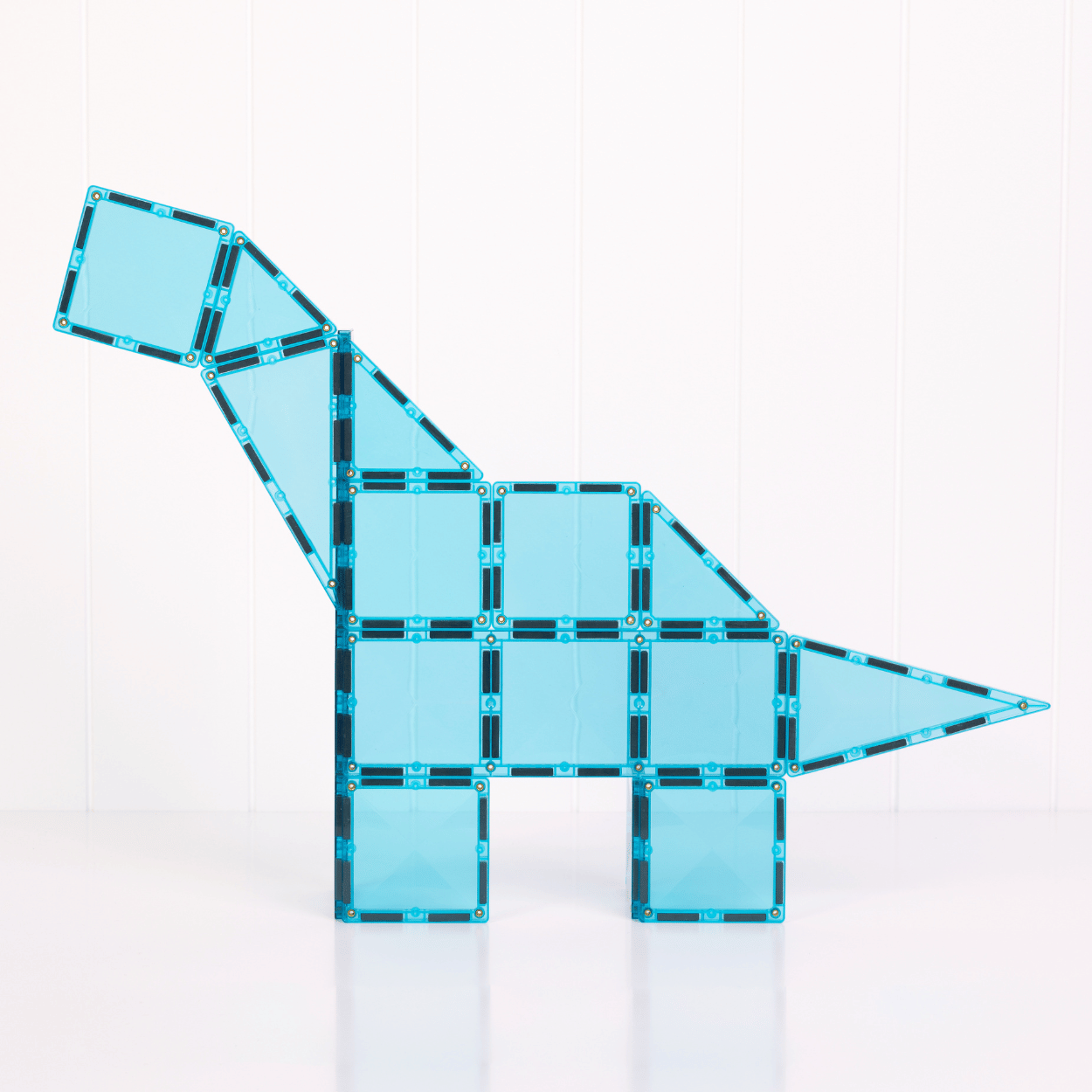 Connetix Tiles Magnetic Building Tiles Teal Charity Pack – 20 Piece