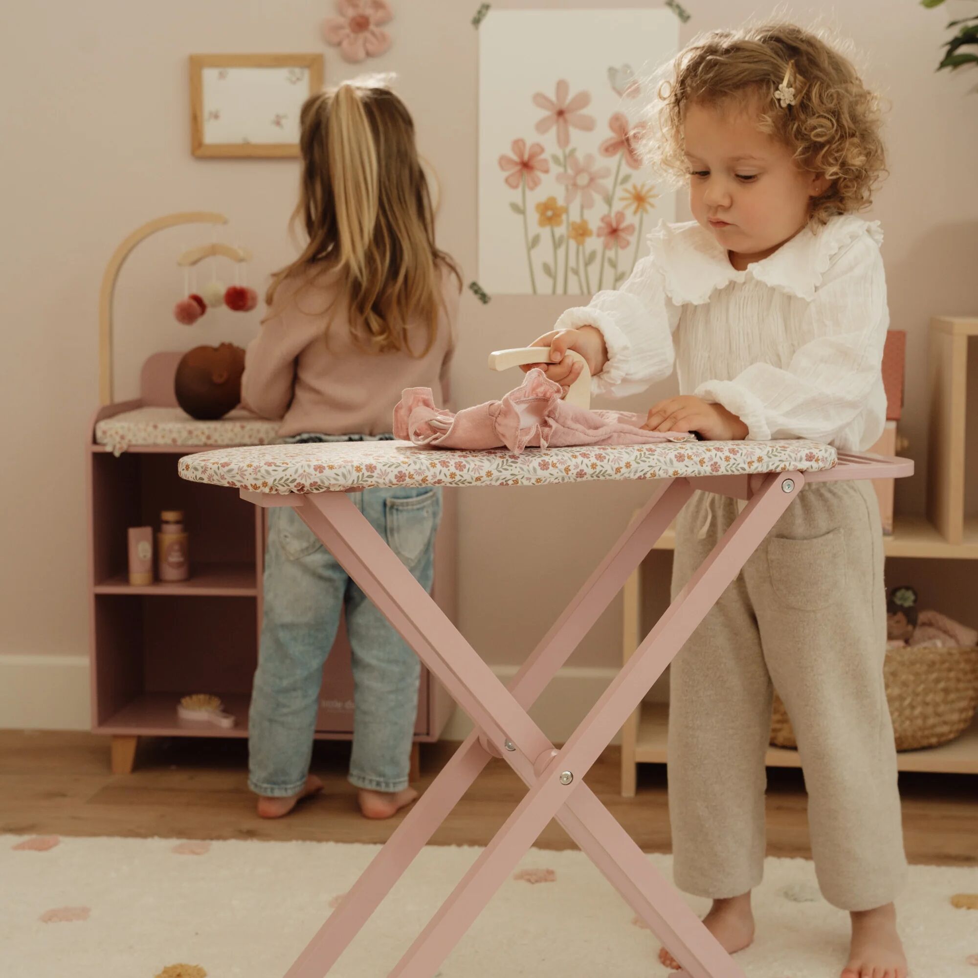 Little Dutch Wooden Ironing Board Playset