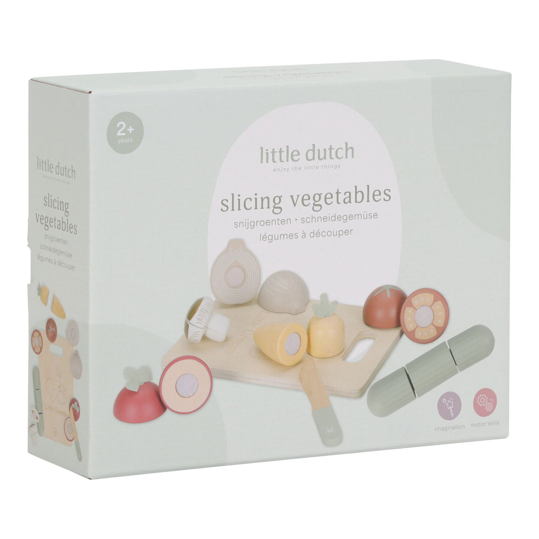 Little Dutch Wooden Slicing Vegetables