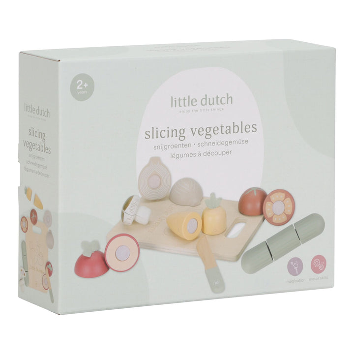 Little Dutch Wooden Slicing Vegetables