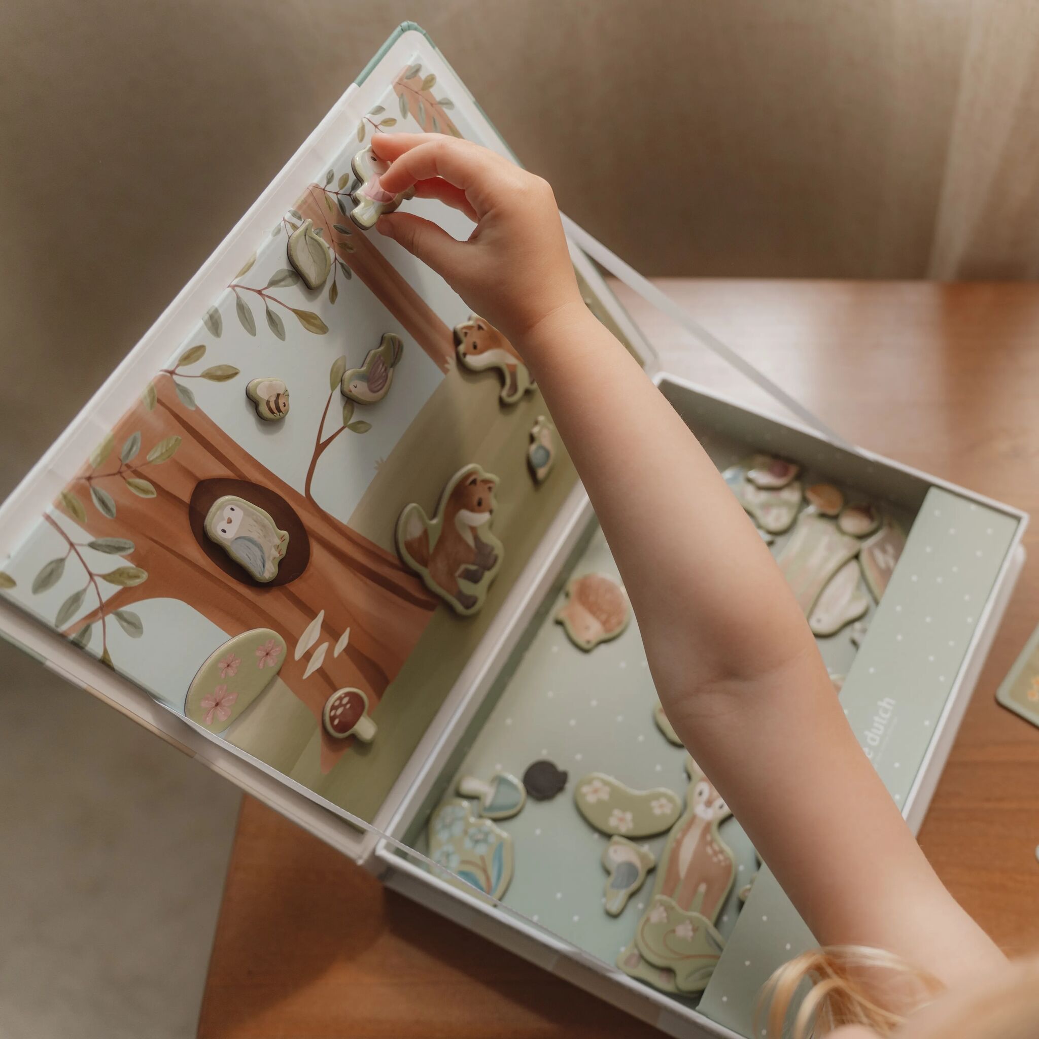 Little Dutch Magnetic Playboard – Forest Friends