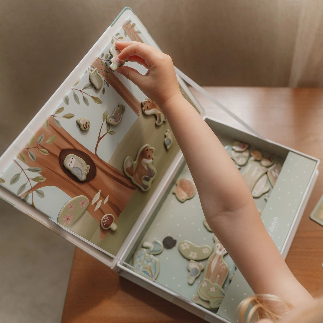 Little Dutch Magnetic Playboard – Forest Friends