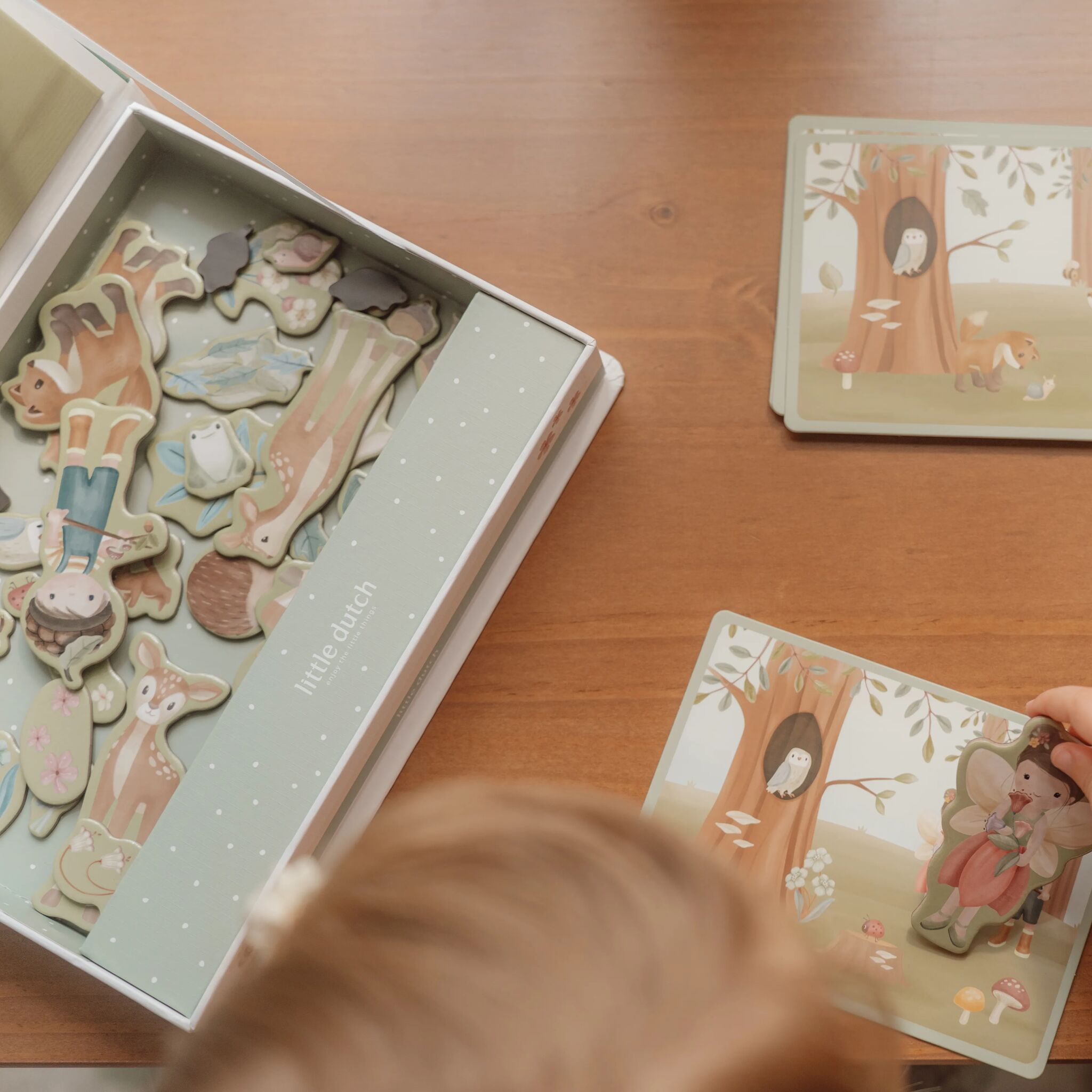 Little Dutch Magnetic Playboard – Forest Friends